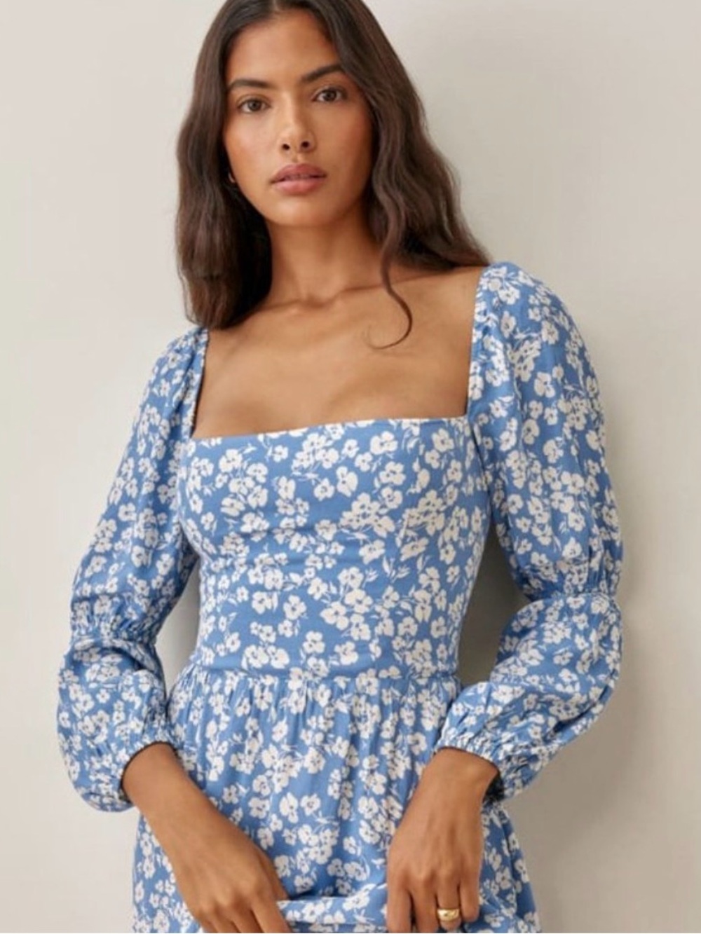Reformation mica dress floral 8